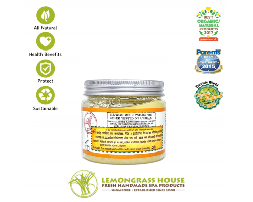 Mandarin Salt Body Glow Scrub