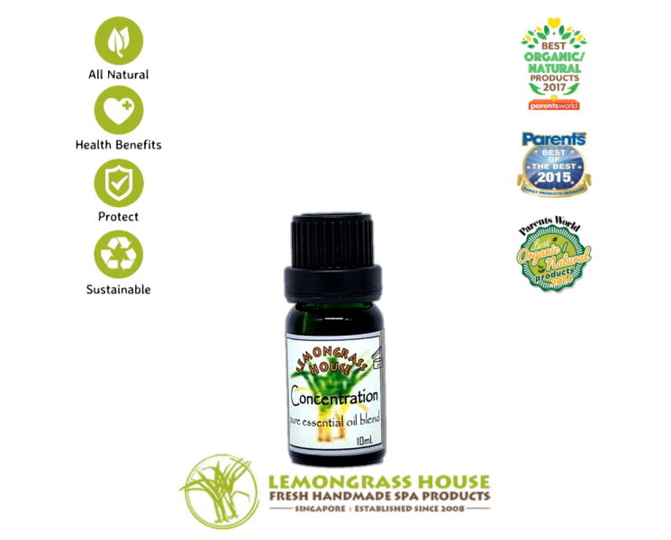 Concentration Blended Essential Oil