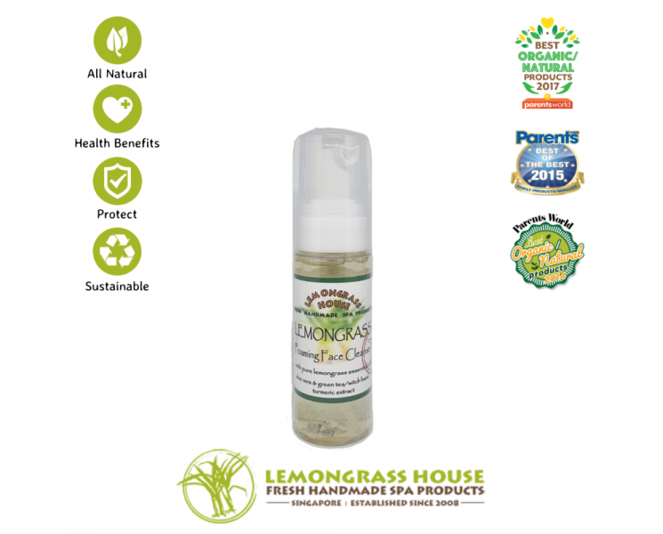 Lemongrass Foaming Face Cleanser