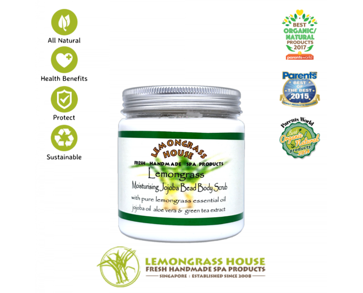 Lemongrass Jojoba Bead Body Scrub